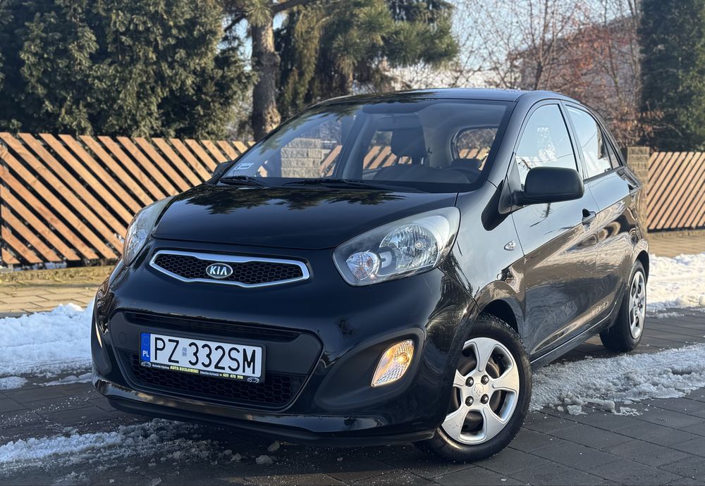 Piękna Kia Picanto-2012r-1.0-69km-5 drzwi-Klima-Niski przebieg-Zadbana