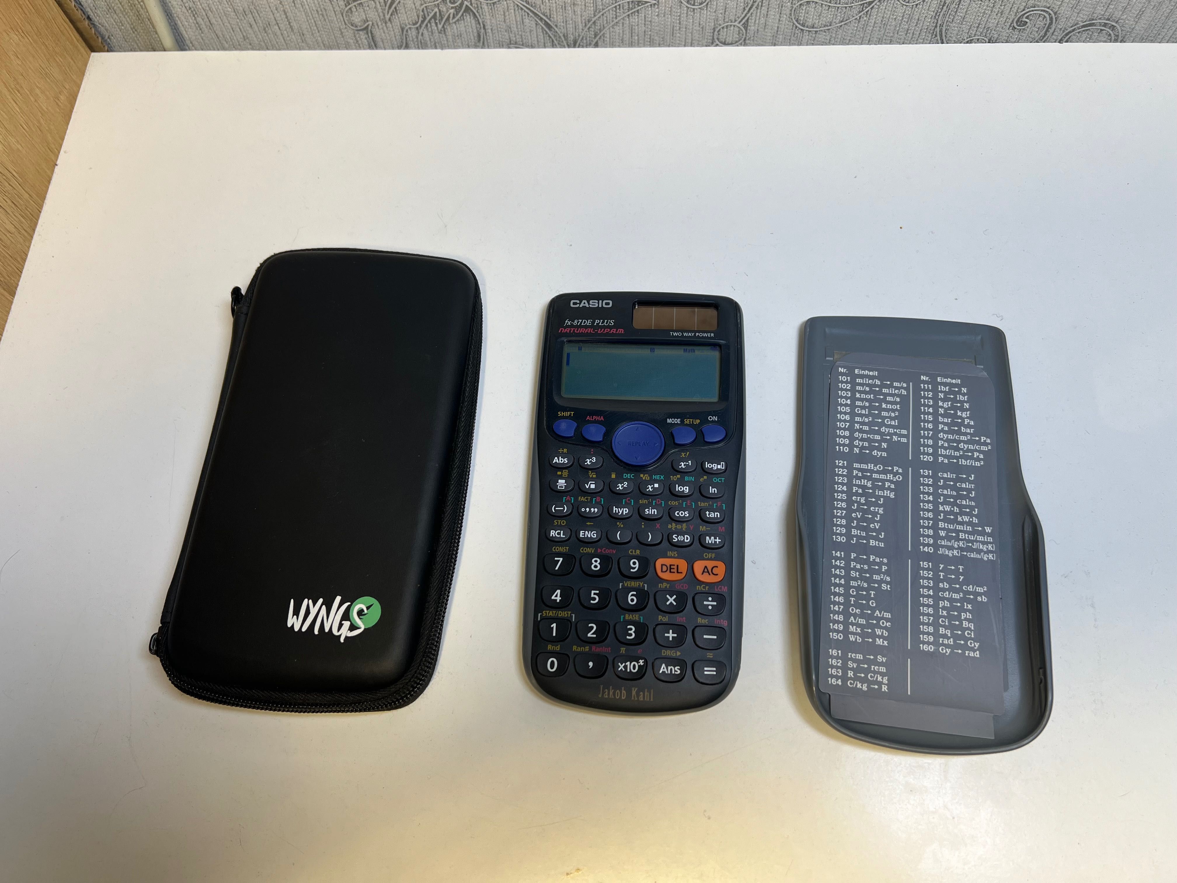 Инженерный графический калькулятор Casio FX-87DE PLUS