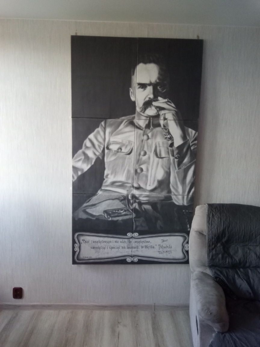Sprzedam obraz Józefa Piłsudskiego