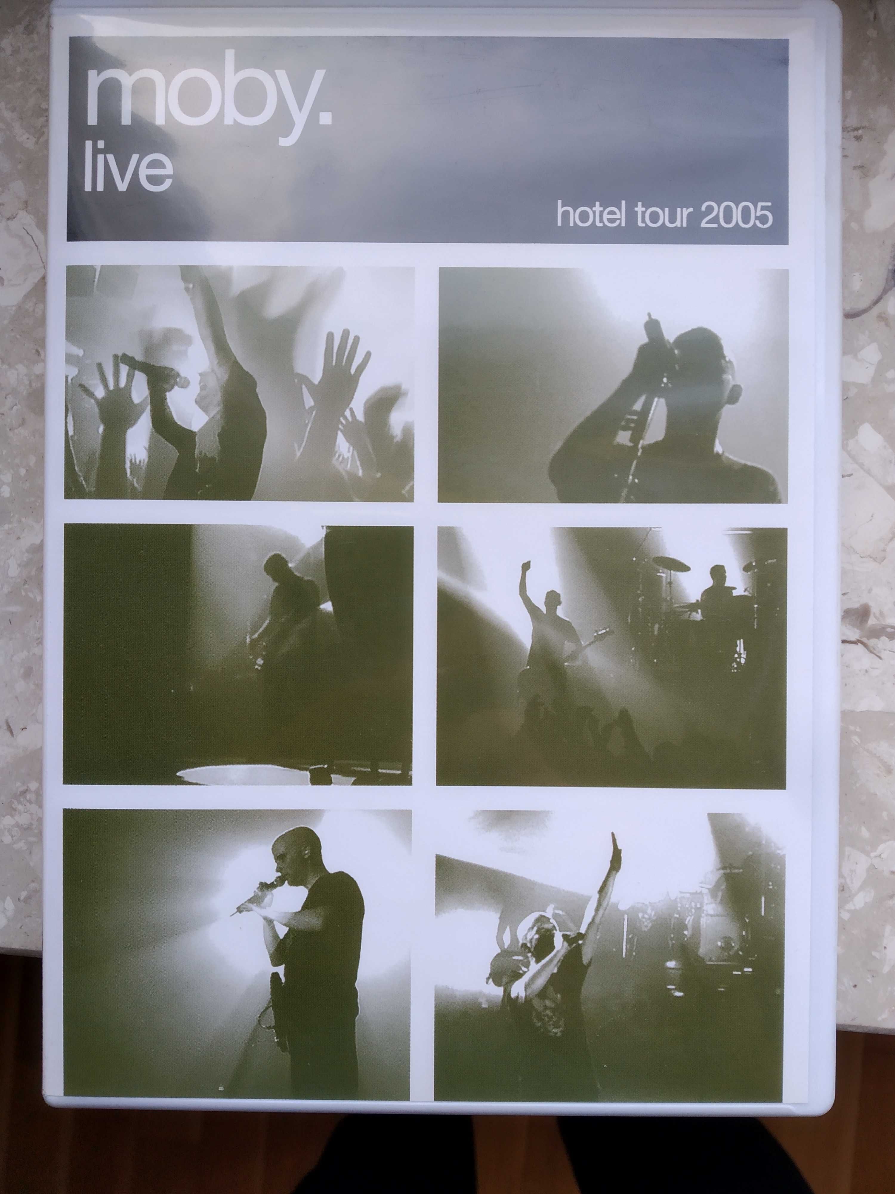Moby Live hotel tour CD and DVD