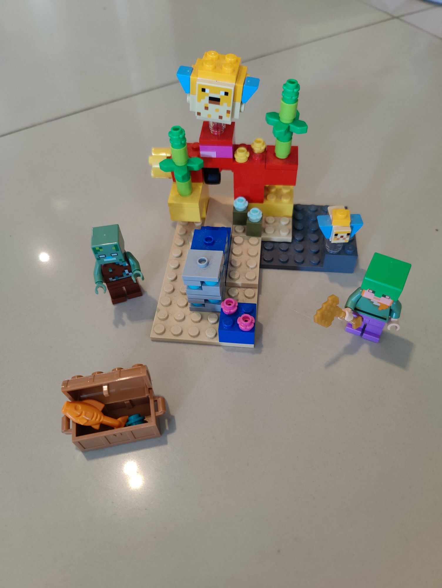 LEGO 21164 Rafa koralowa Minecraft