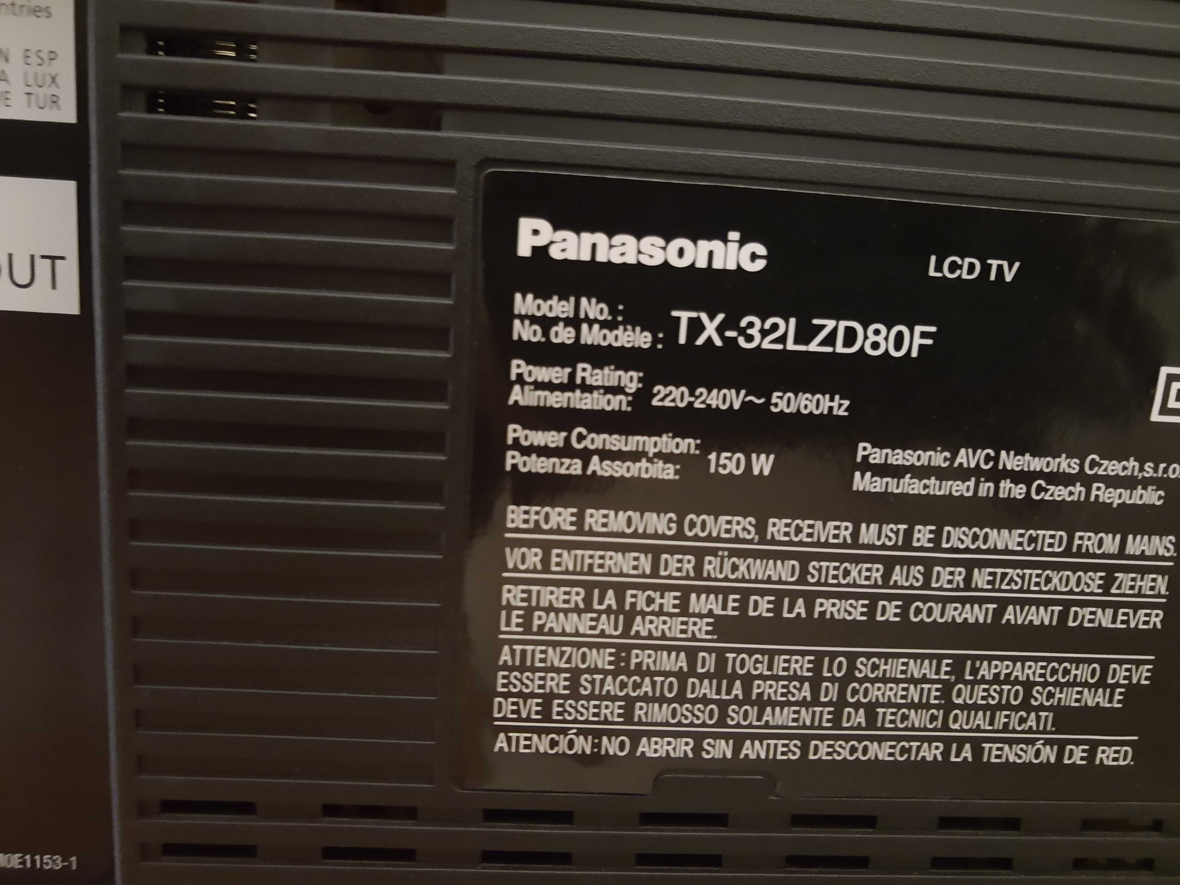 Telewizor Panasonic TX-32LZD80F 32cale