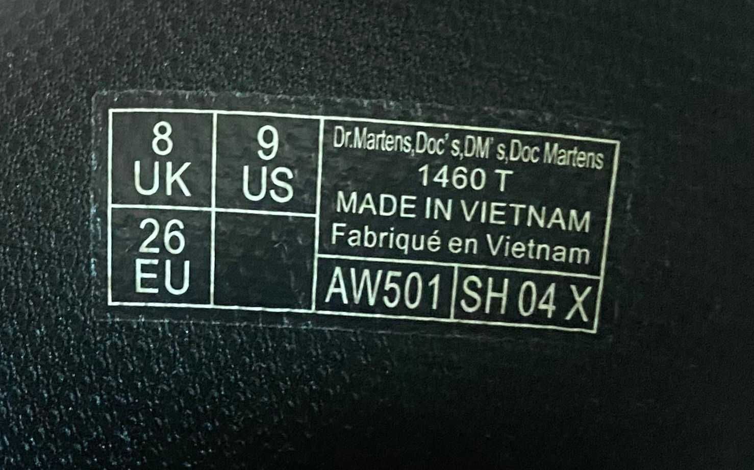 Детские ботиночки Dr. Martens 1460 Т
