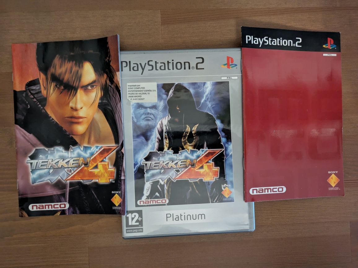 Jogo PS2 ( PlayStation 2 ) " Tekken 4 " (Bom Estado)