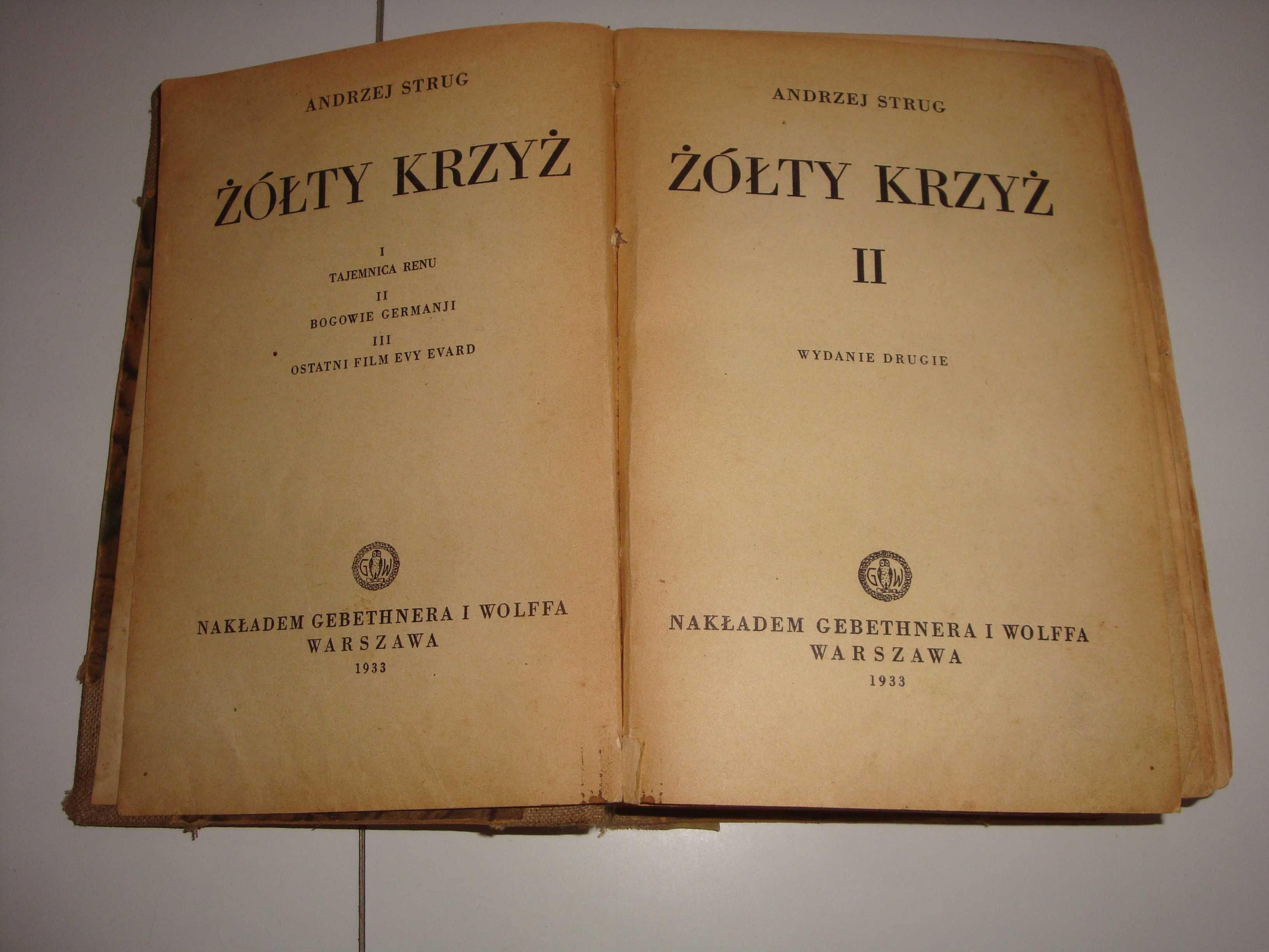 Andrzej Strug - Żółty Krzyż