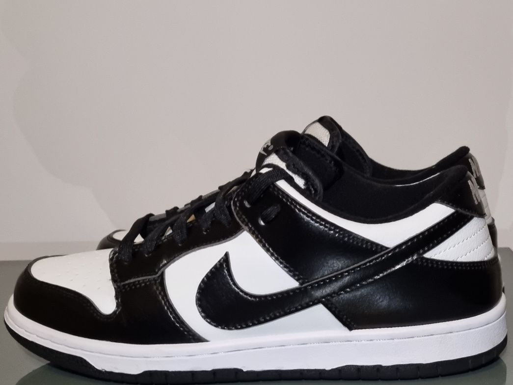 Dunk low "Black White"