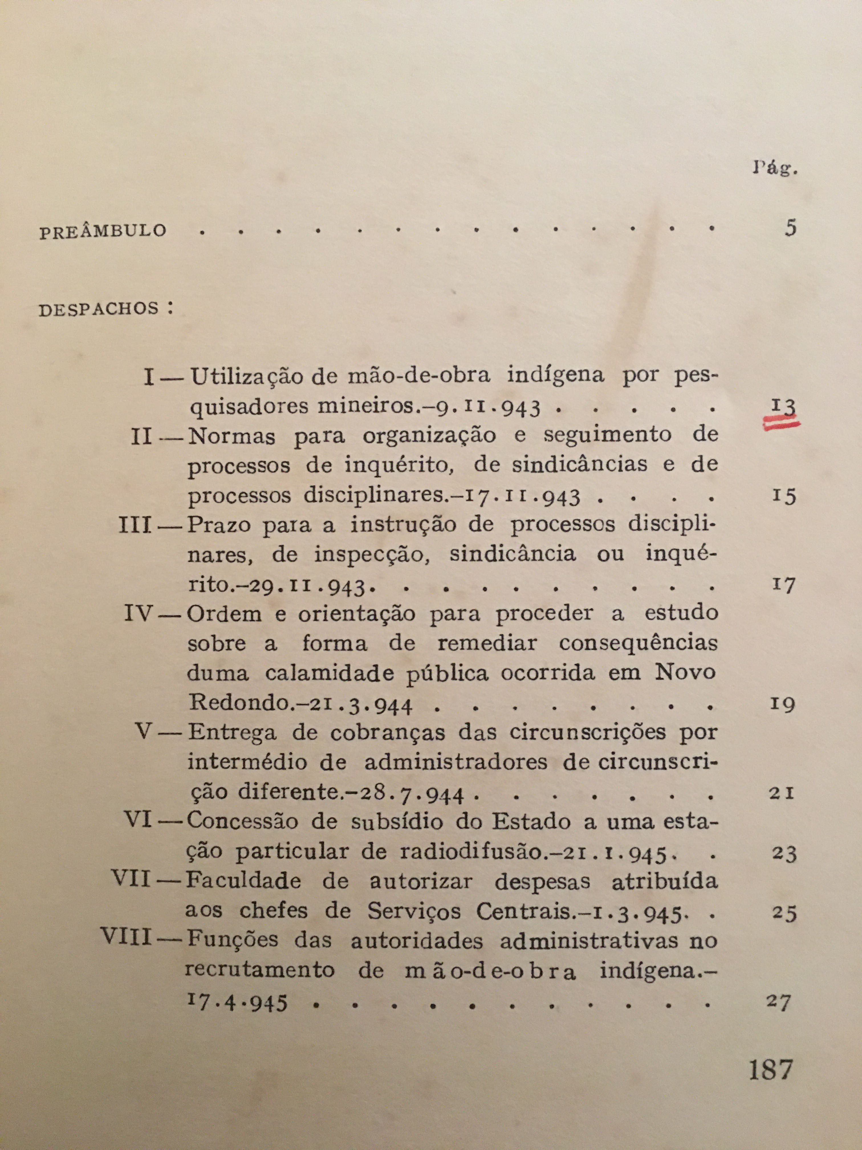Lourenço Marques (1897)/Sul de Angola/ Nova Lisboa/ Congo