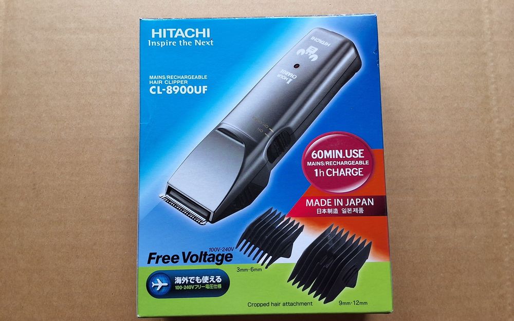 Японская  машинка для стрижки  "Hitachi"