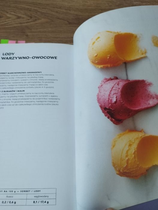 Książka jeść zdrowiej warzywa i owoce