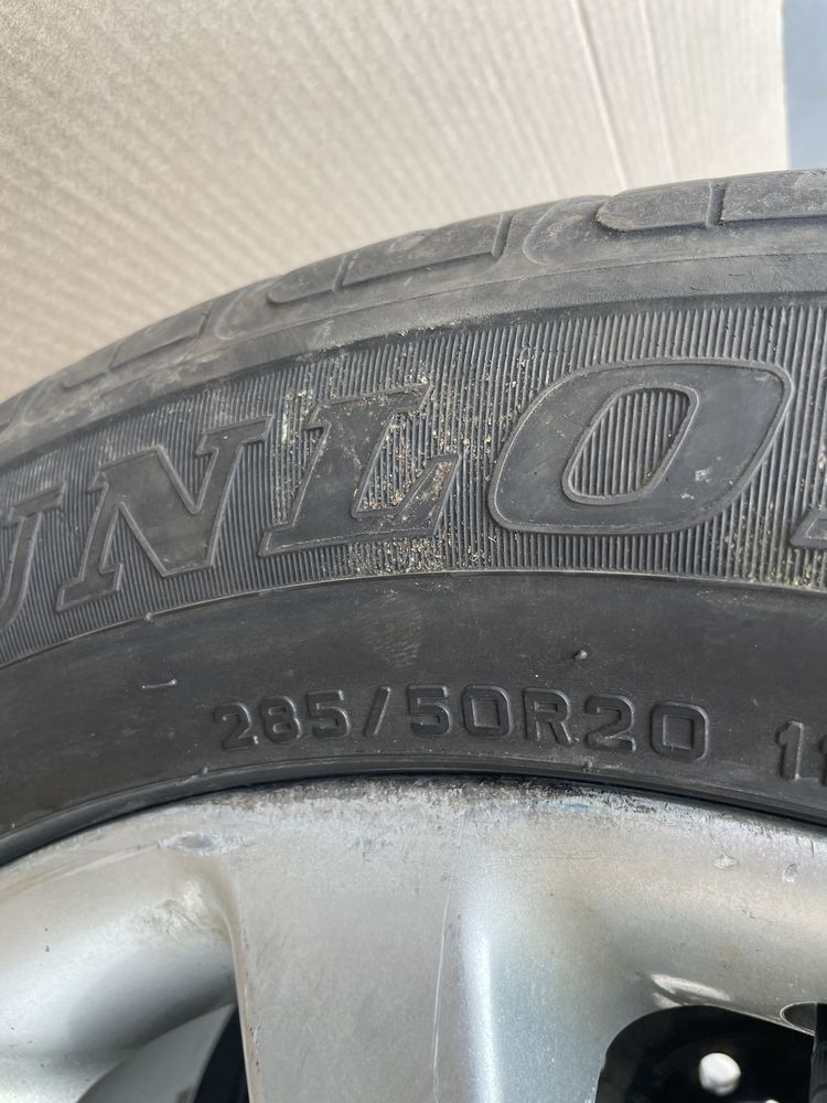 Продам літні шини Dunlop 285/50/r20 285 50 20