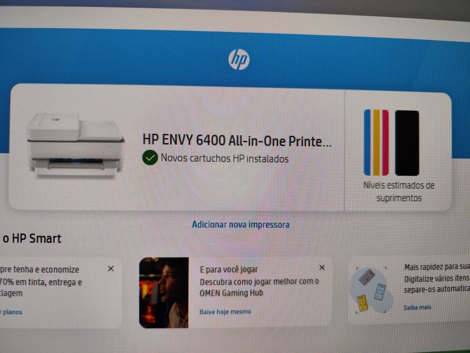 Impressora multifunções HP envy 6432e