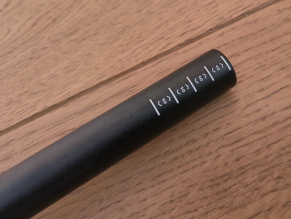 Kierownica gięta Lunje 780 mm, 31,8 mm, wznios 70 mm