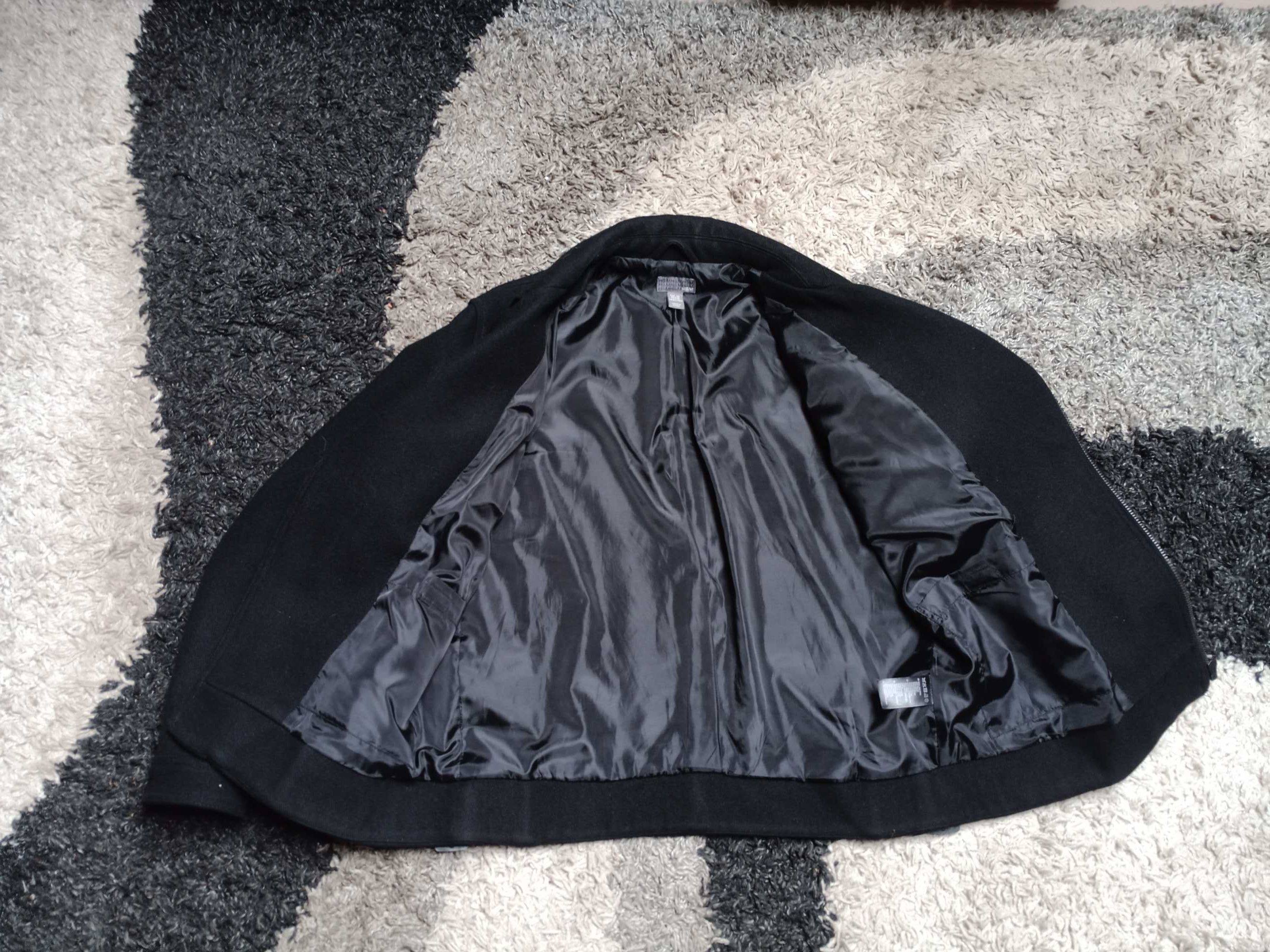 Wełniana męska Ramoneska H&M  L nowa PUNK METAL