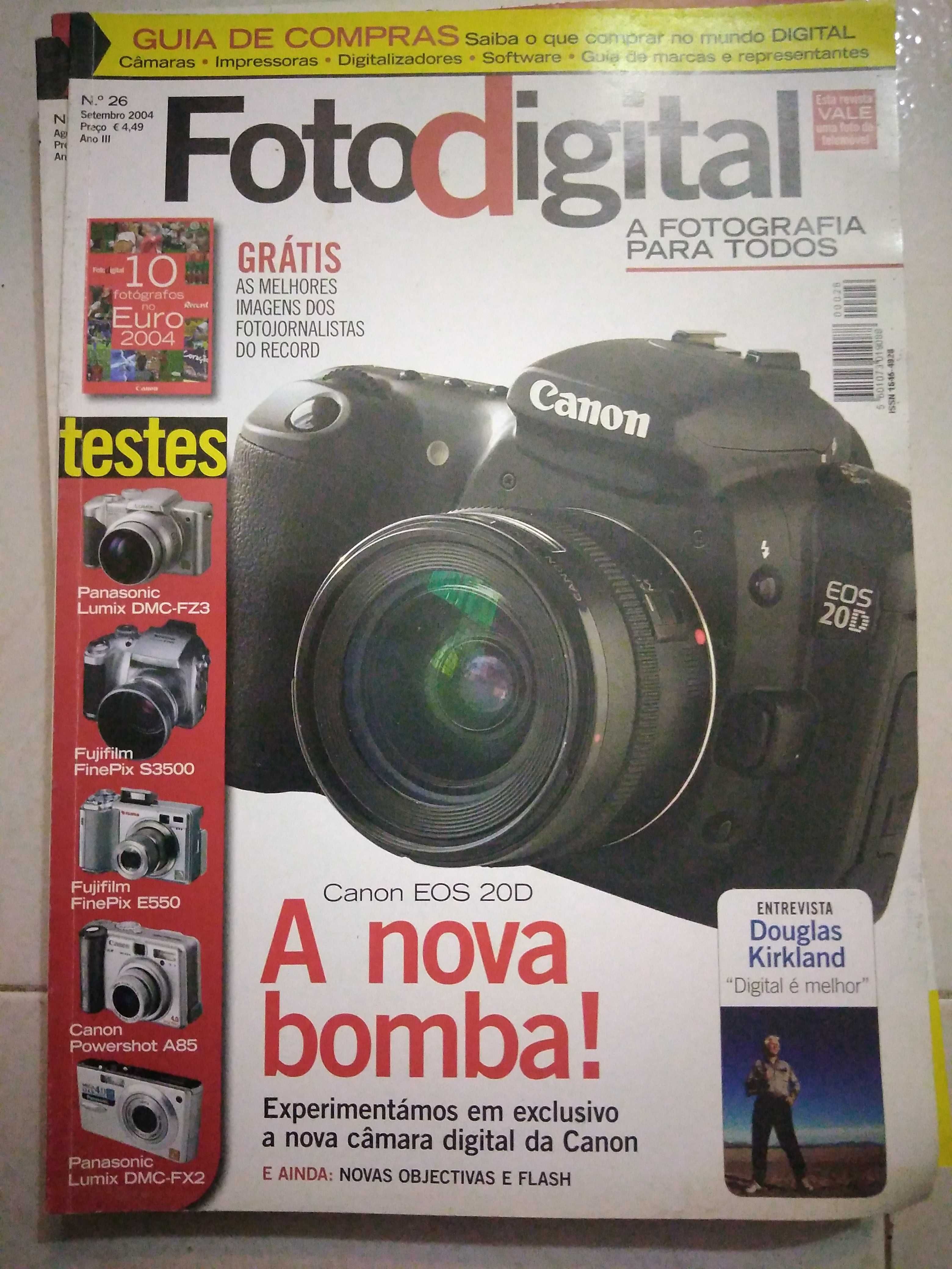 Lote de revistas de fotografia