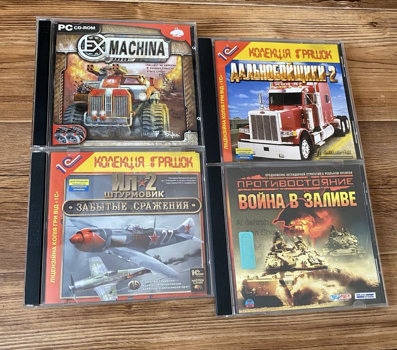 Ігри ПК (PC): Готика, Герои, Казаки, Сибирь, Дальнобойщики, Ил2, Thief