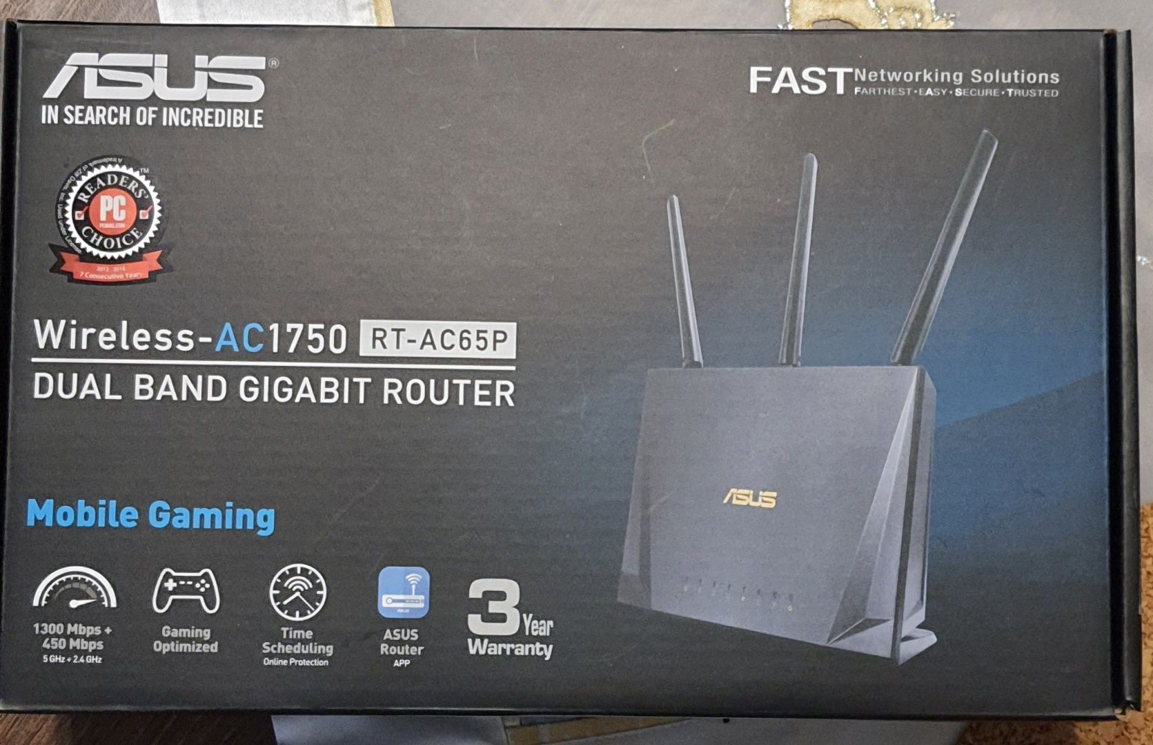 Router Asus RT-AC65P wirelless-ac1750 2,4 i 5 GHz