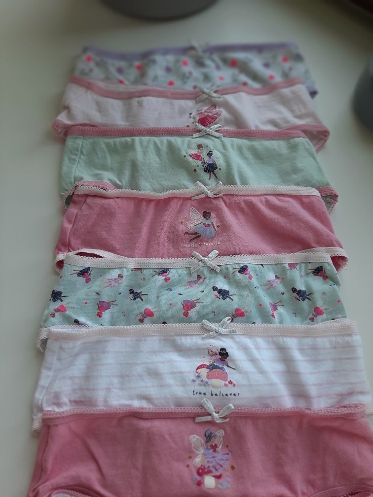 10pak bielizna dziewczęca H&M