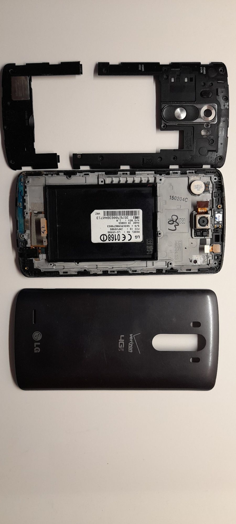 LGG3 D855 VS985 дисплейні модуля з корпусами