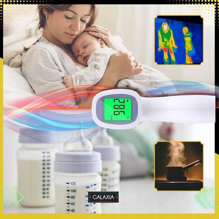 TERMOMETR BEZDOTYKOWY MEDYCZNY Elektroniczny Na Podczerwień Dla Dzieci