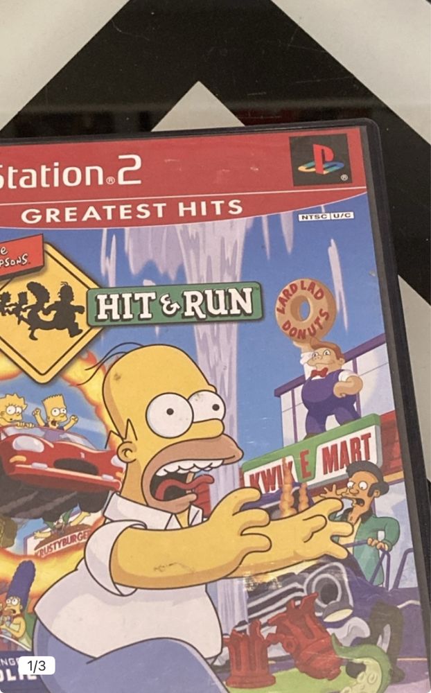 The simpsons hit and run ps2