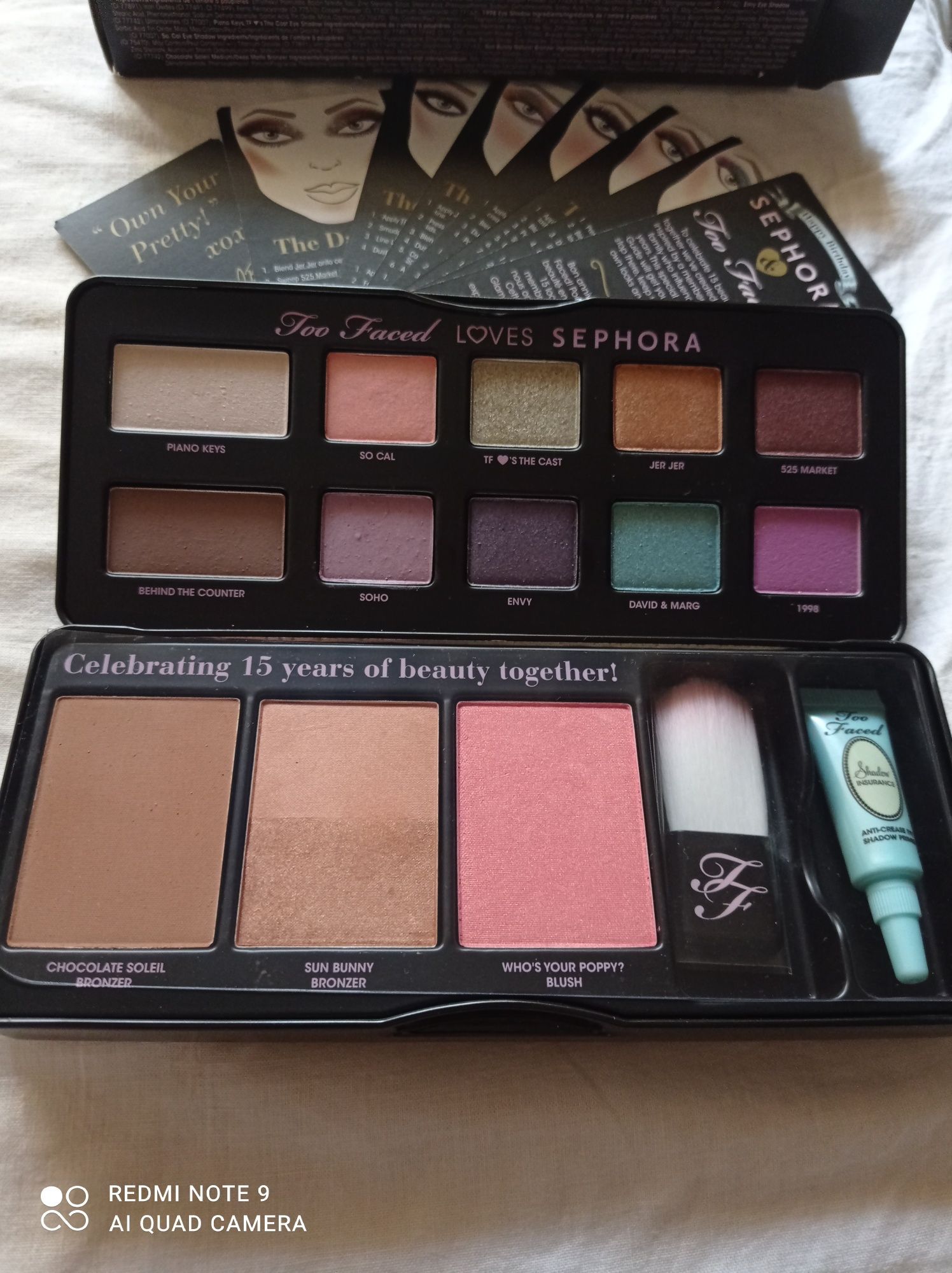 Paleta Too faced loves Sephora. Nova.