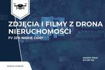 Profesjonalne ujęcia i filmy z drona – dla Twojej firmy | FV 23%