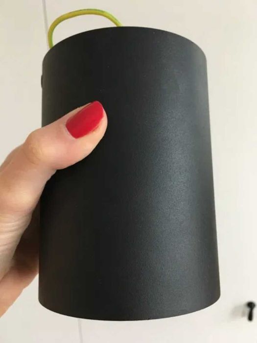 KANLUX Oprawa stropowa natynkowa plafon BORD czarna GU10