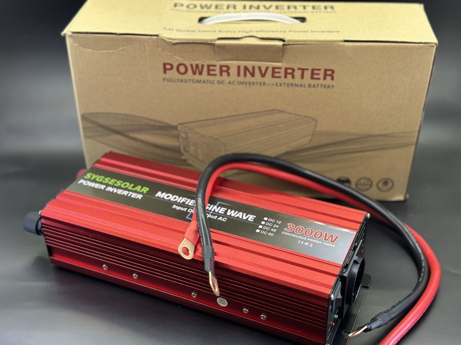 Power inverter / Автомобільний інвертор 12 - 220