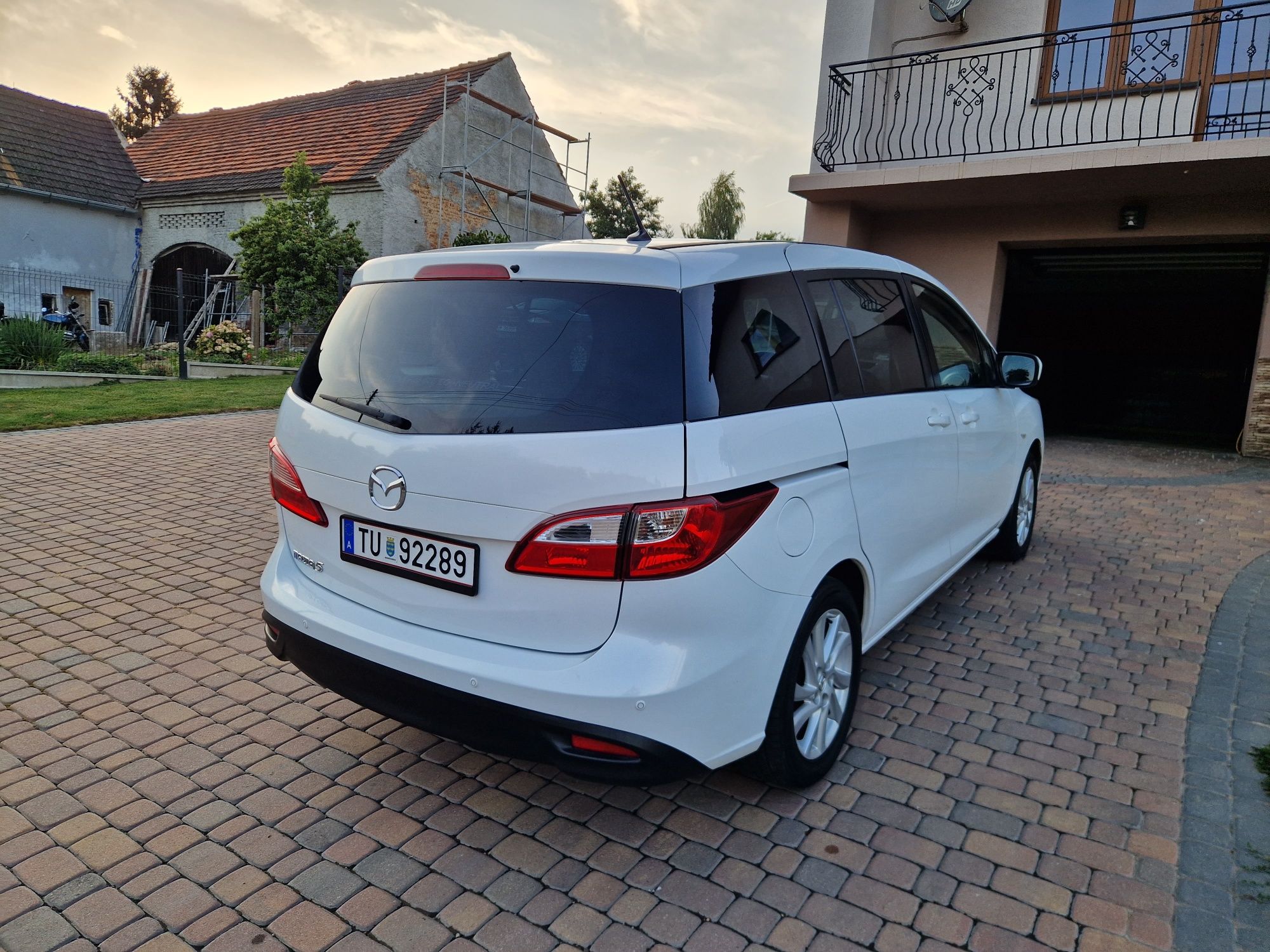 Mazda 5 Biała PERŁA, 7osób,Super Stan!!!