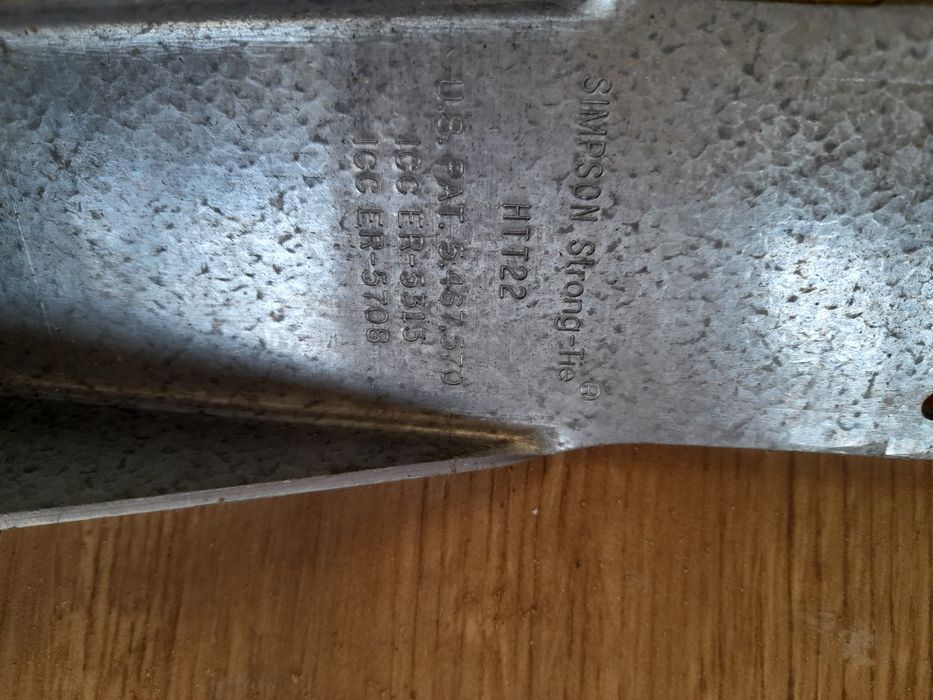 SIMPSON Cięgno kotwiące HTT22E 559x 62x 64 ocynkowane ogniowo