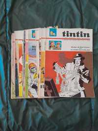 Revista Tintin 1968 em fascículos nº 27 ao nº 52