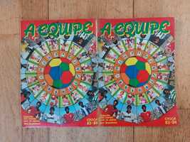 Caderneta de cromos "A equipe 83-84" - Completa