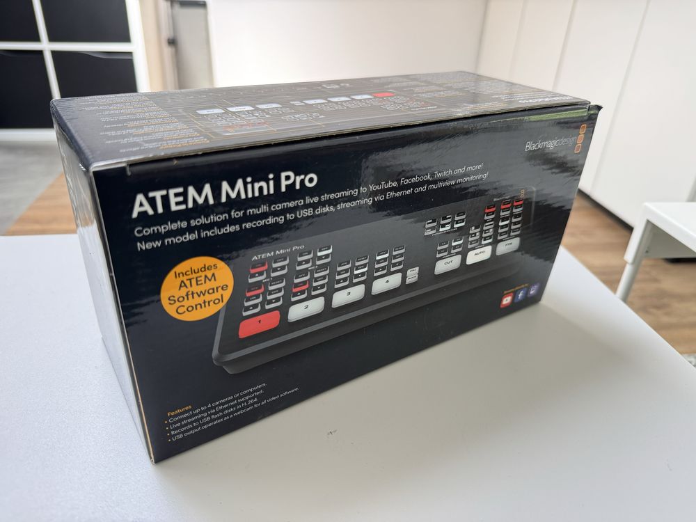 ATM Mini Pro mikser Live Straming, YouTube, Facbook itp.