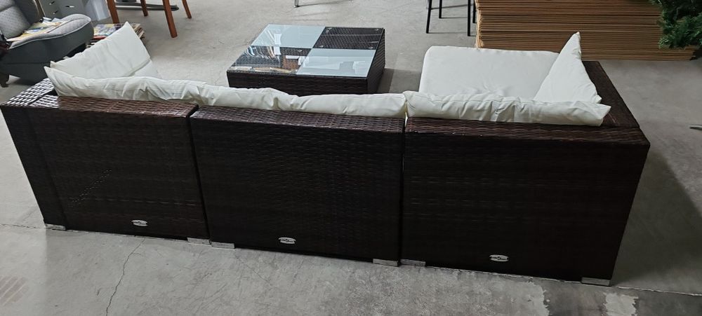 Conjunto sofá exterior