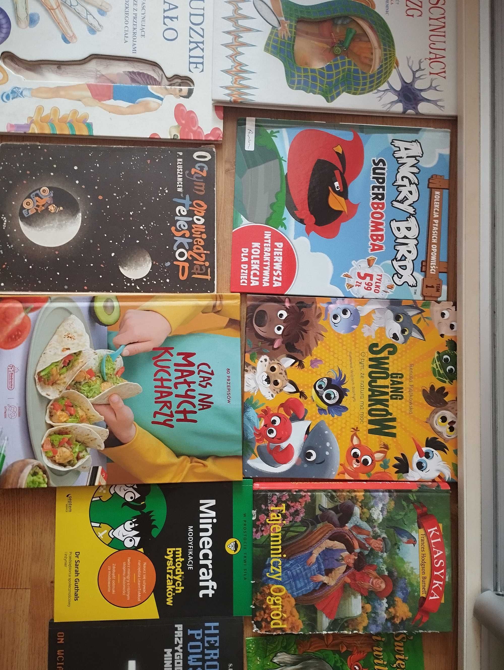Zestaw książek dla dzieci 15 sztuk