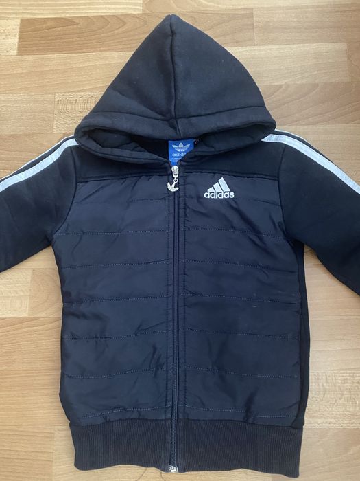 Дитяча тепла кофта адидас, розмір 116-122