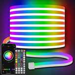 15-metrowe neonowe światła LED linowe, RGB taśma LED