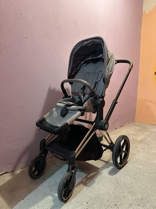 Cybex Priam II z nartami