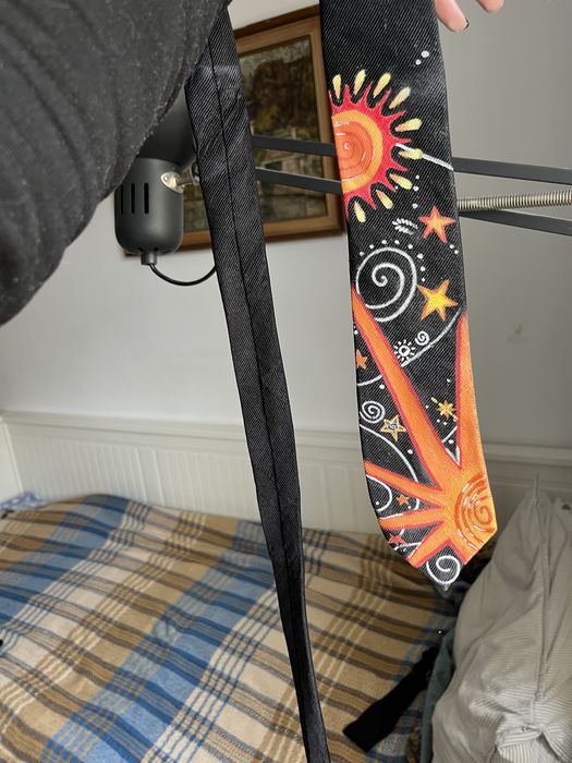 Krawat customanizowany rengoku demon slayer