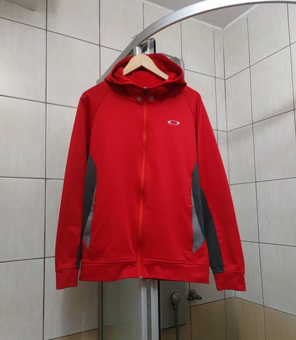 Kurtka damska L Oakley red czerwona classic sport retro drip premium v