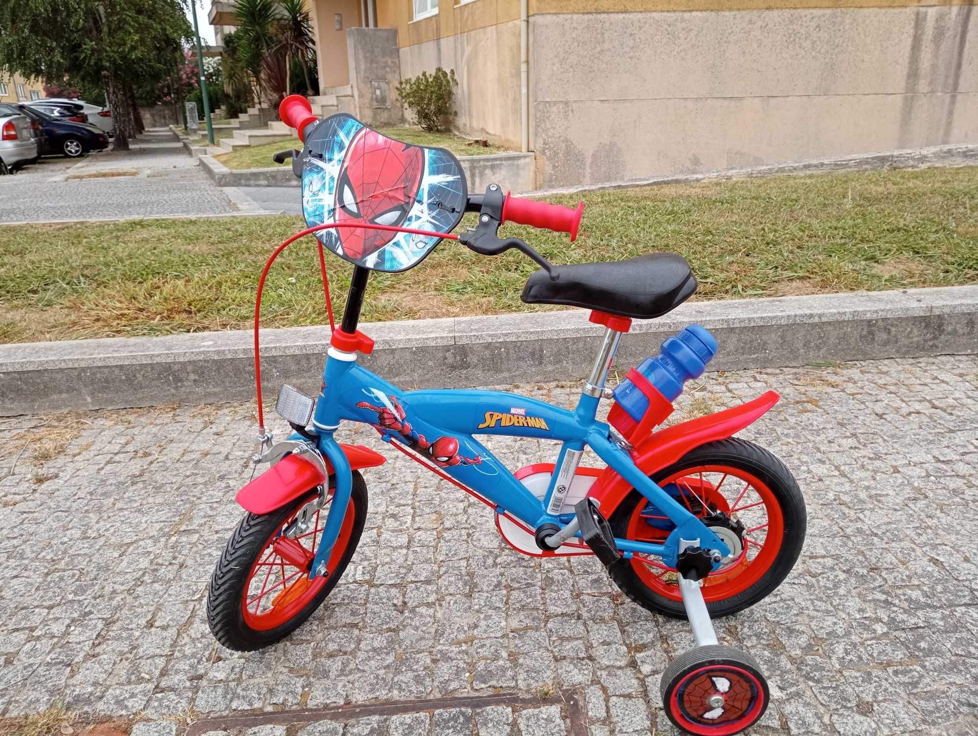 Bicicleta Homem-Aranha Roda 12 - QUASE NOVA!