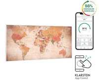 Інфрачервоний обігрівач "Карта світу" Klarstein Wonderwall Air Art 720