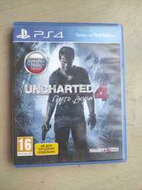 Диск Uncharted 4: A Thief's End (PS 4)