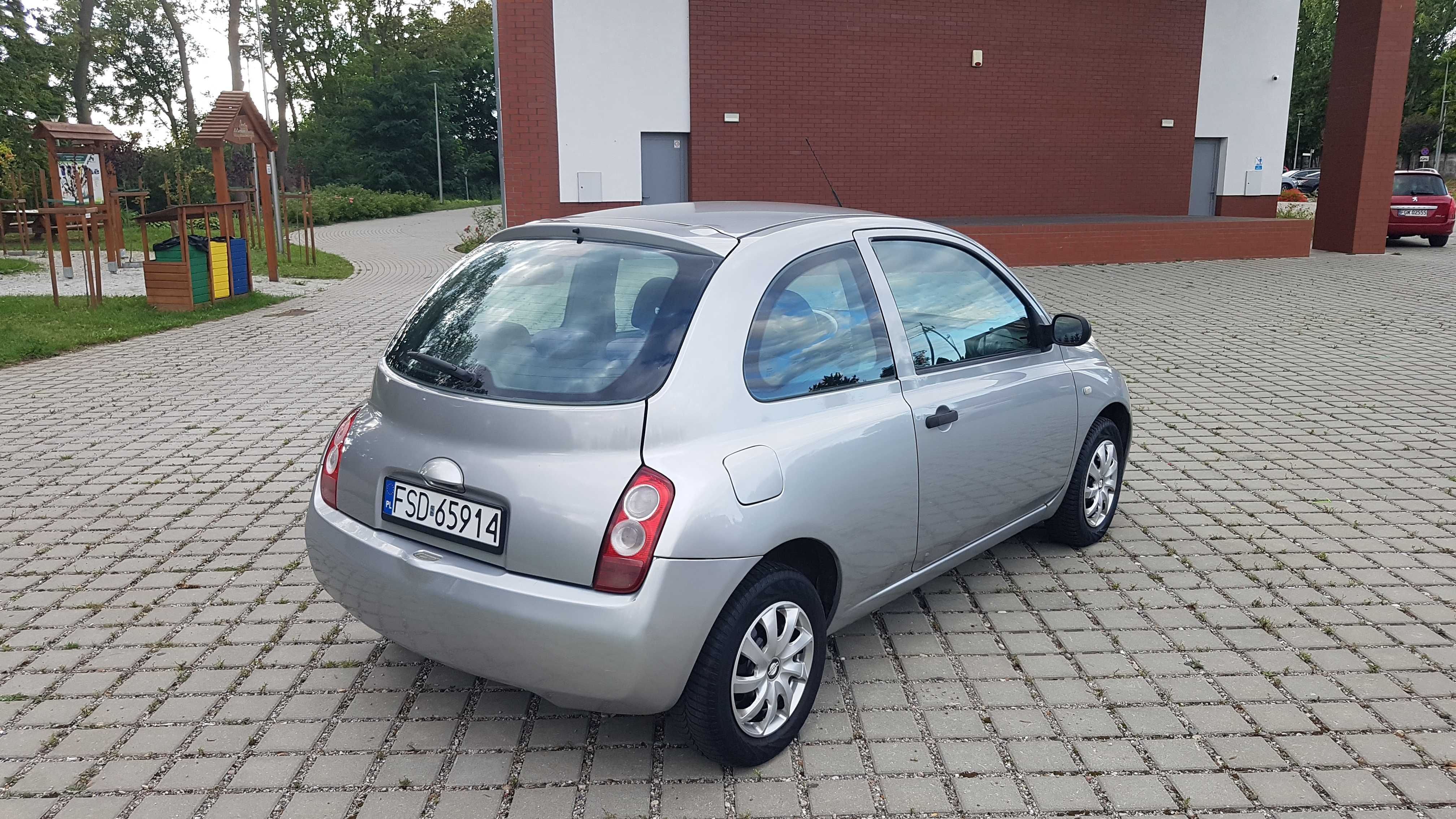 NISSAN MICRA K12 1.2benzyna KLIMATYZACJAsprawna LADNY dobry maly autek