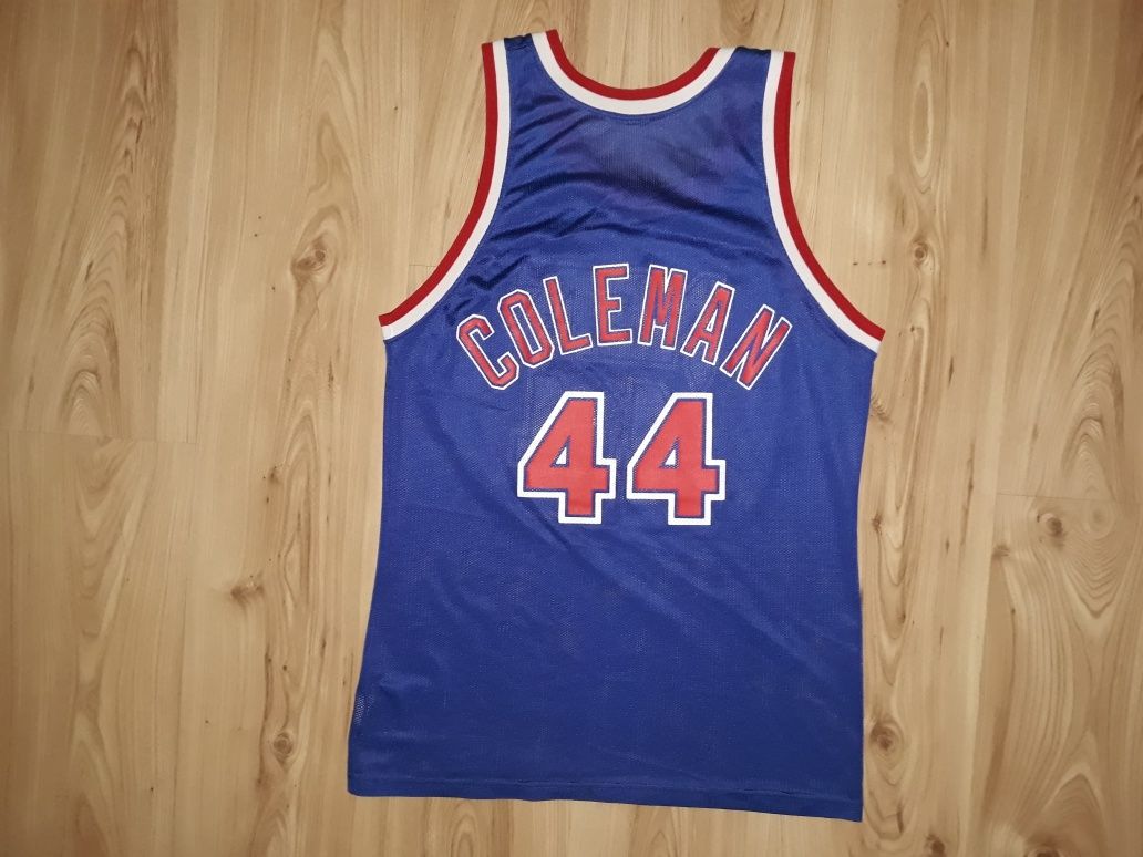 Koszulka L Champion New Jersey Nets Coleman 44 NBA