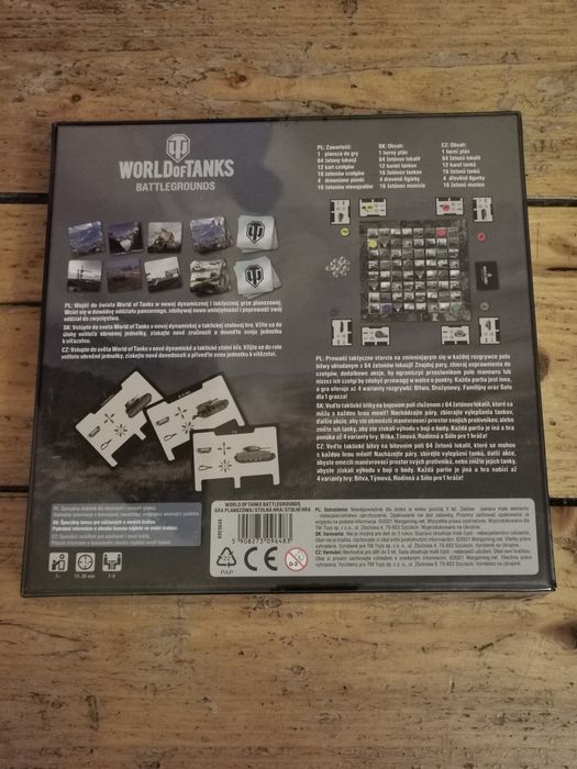 World of Tanks Battlegrounds - gra planszowa