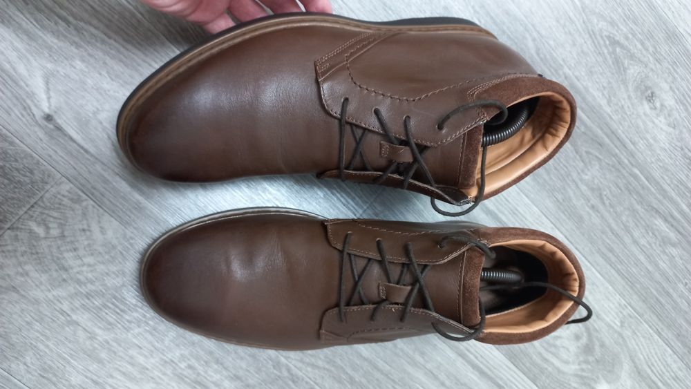 Чоловічі шкіряні ботинки Clarks