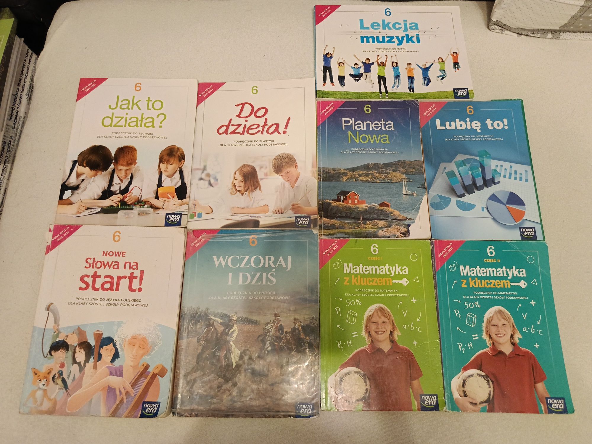 Podręczniki klasa 6 Nowa Era