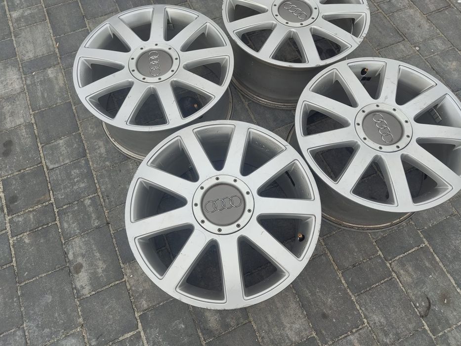 Super Felgi Audi 17 S line 5x112 A3 VW Golf orginal okazja
