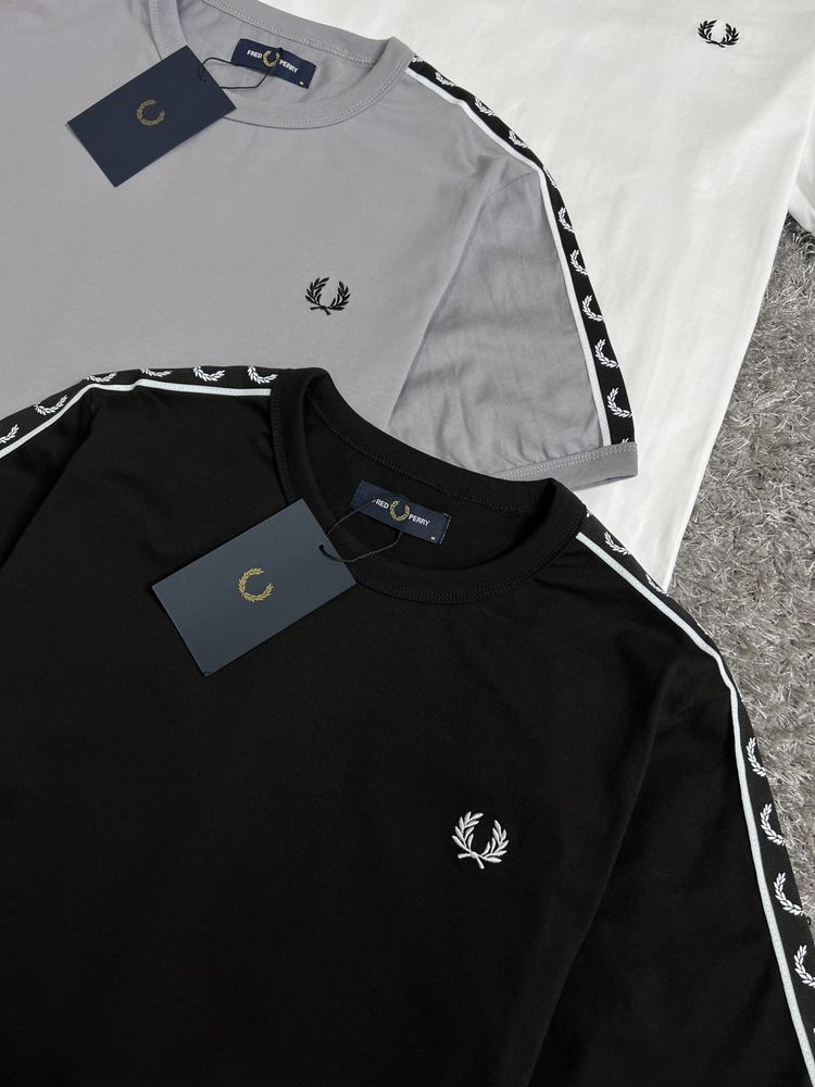 Футболка Fred Perry з лампасами Нові,всі розміри